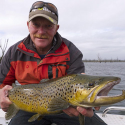 Man holding fish