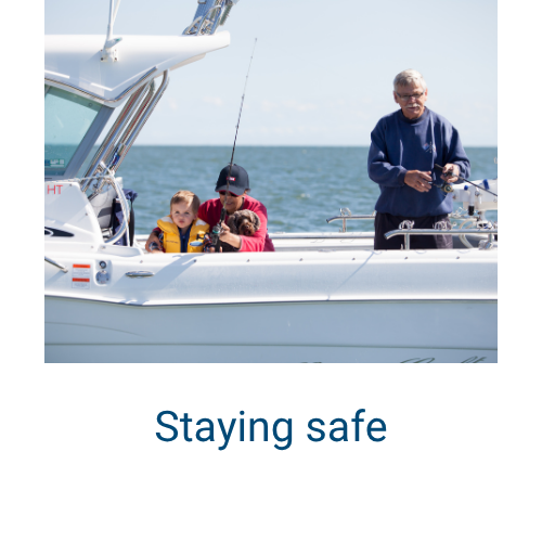Staying safe while fishing link