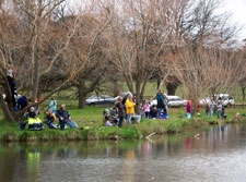 A &amp;#39;Family Fishing Day&amp;#39; at Rowville Lakes ran by Laburnum Angling Club