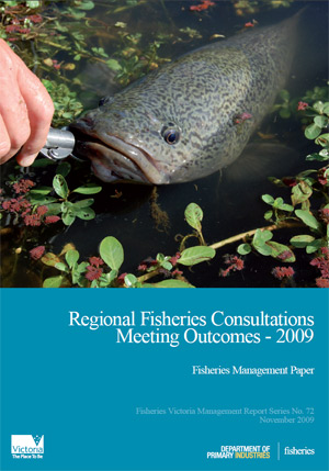 Regional Fisheries Consultations Report Cover