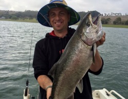 Trophy Chinook salmon over 10 pound are once again available to fishers at Lake Bullen Merri.