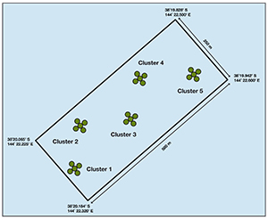 Tourquay Reef Modules Map