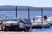 Sydenham inlet boat ramp