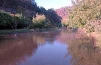 Buchan River near its junction with the Snowy River