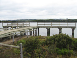 The multi-use facility on the Barwon River at Barwon Heads