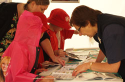 A Figh Right workshop being conducted at Briars Homestead, Mornington for junior anglers.
