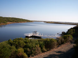 A new fishing platform at Yambuk Lake